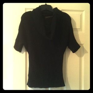 Black Cowl Neck Sweater from The Limited