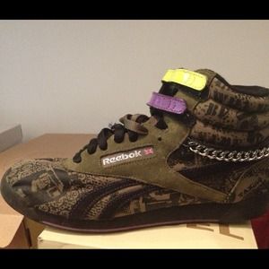 Reebok classics worn once.