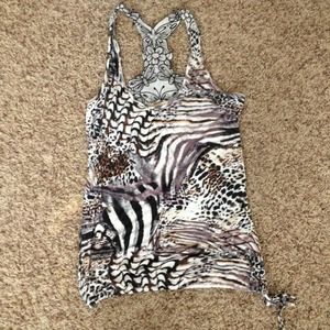 Adorable animal print top
