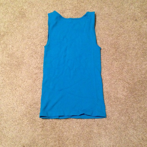 Blue tank top - Picture 2 of 2