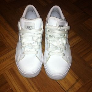 White Nike classics!