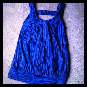 SOLD NWOT Blue Top