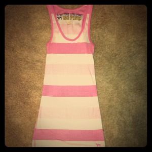Vs p!nk pink tank top