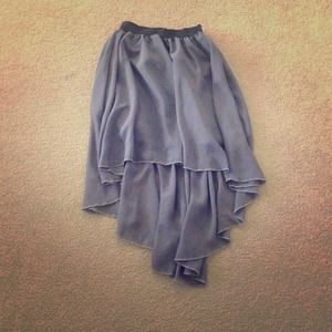 Asymmetrical skirt