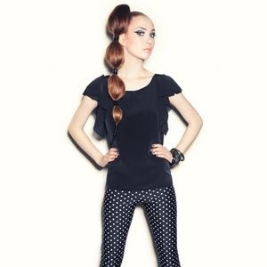 Kelly Lynne Pants - Polka dotted leggings Kelly Lynne Pants - Polka dotted leggings