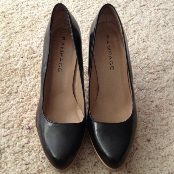 black Rampage high heels