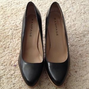 black Rampage high heels