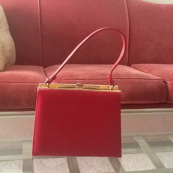 Vintage Red Handbag