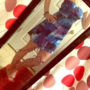 Charlotte Russe strapless dress
