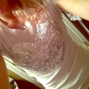 Victoria's Secret PINK sequin t-shirt