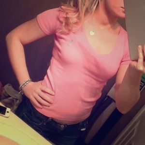 Pink Ralph Lauren Tshirt