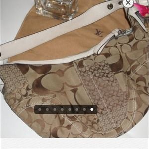 Authentic Coach Sm Hobo Bag