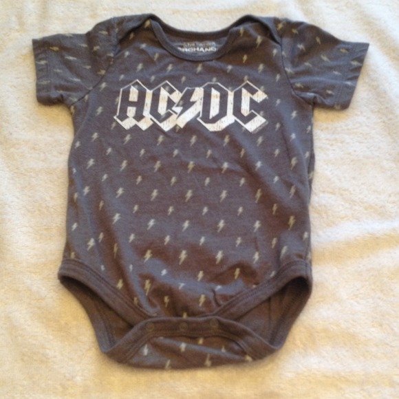 💢💢SOLD💢💢AC/DC onsie - Picture 2 of 4