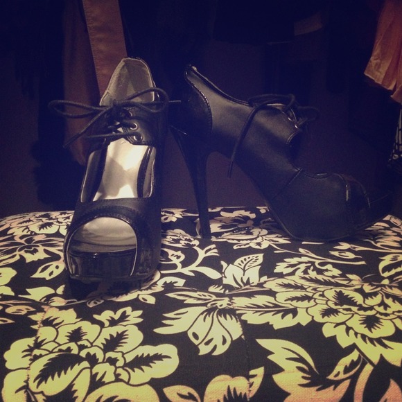 Black heels