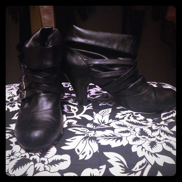 Little black booties