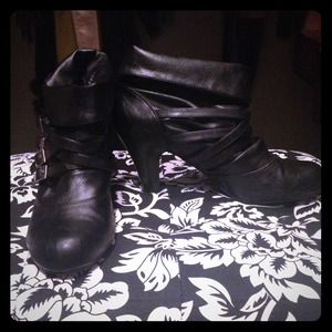 Little black booties