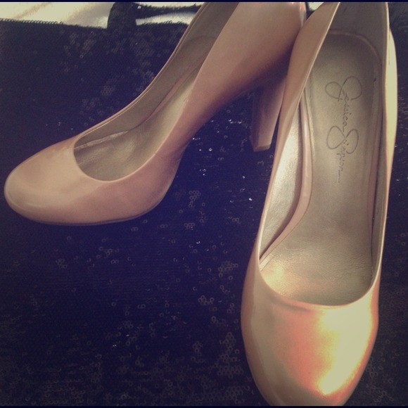 Jessica Simpson Pink Ballet Pumps