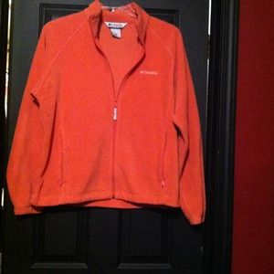 ✂✂Price Cut ✂✂Columbia Salmon Pink Zip-Up