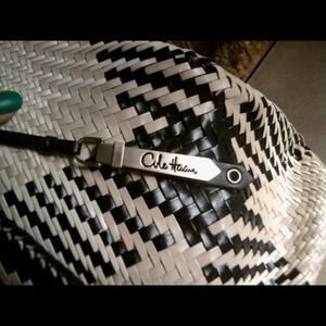 Cole Haan Genevieve Tote black optical weave