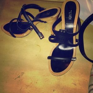 Fendi shoe (missing one strap) (almost brand new)