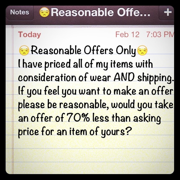 ⚡Reasonable Offers Only Please ⚡