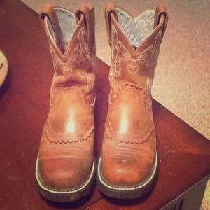 Ariat fat baby  boots size 81/2