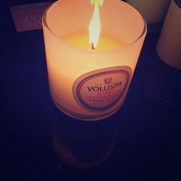 Half used candle