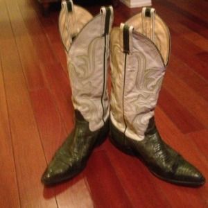 Larry Mahan's Texan ladies Cowboy Boots ,