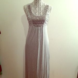 Detailed maxi dress