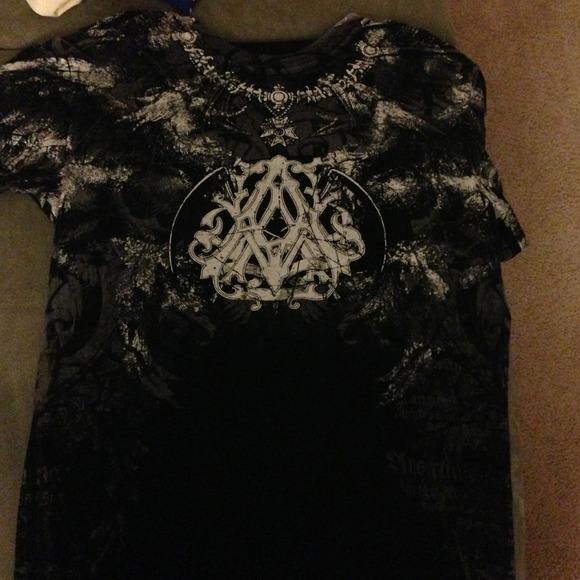 Men's affliction tshirt