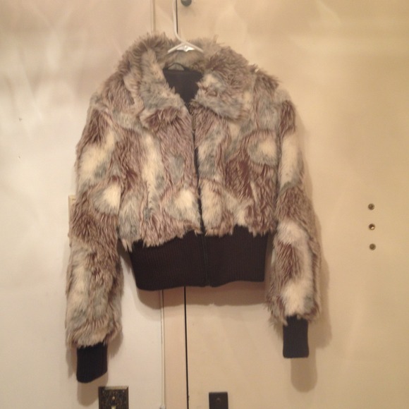 Furry coat