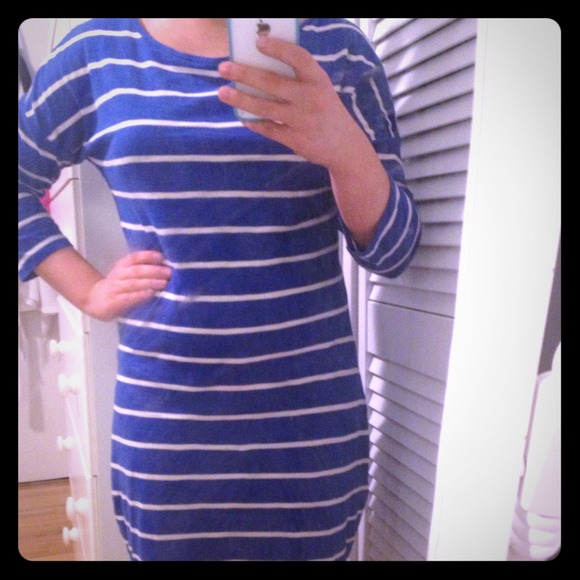 Dress and Talbots sweater!