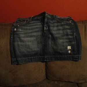 Denim skirt