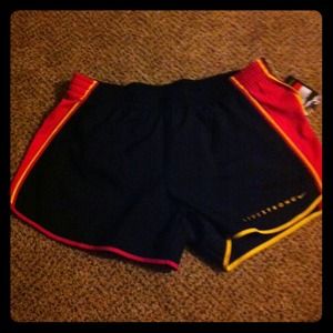 Livestrong Nike shorts with liner