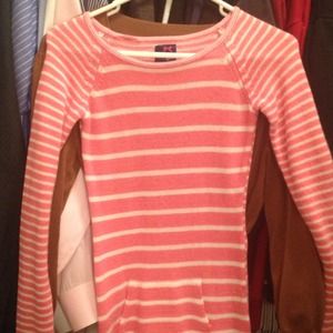 Pink long sleeve sweater shirt