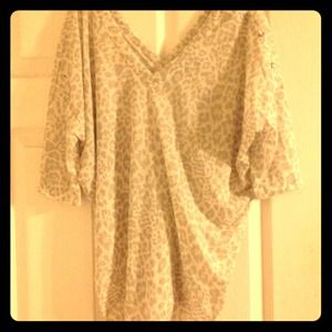 Express Cheetah Print Top