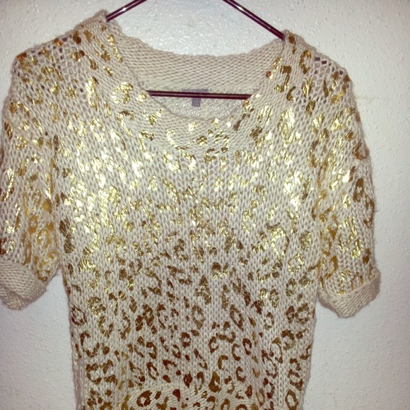 Cheetah Print Sweater - Picture 1 of 2