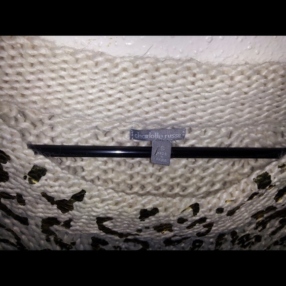 Cheetah Print Sweater - Picture 2 of 2