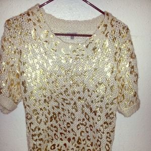 Cheetah Print Sweater