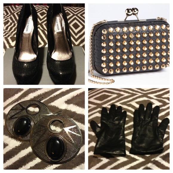 Bundle $$ Steve Madden , bebe , leather gloves