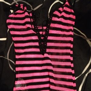 Leg Avenue. Fish net top