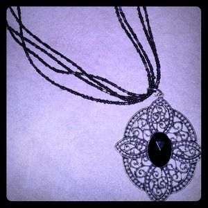 Black and Gold necklace