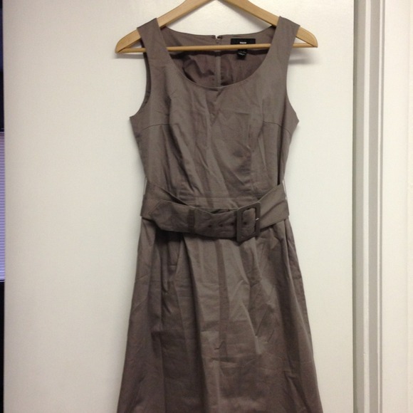 SOLD in a bundle!! Grey H&M belted dress.