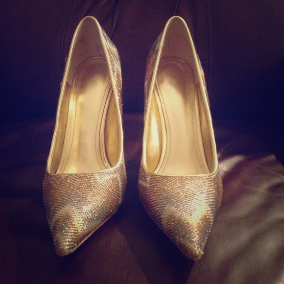 Aldo sparkly pumps size 41