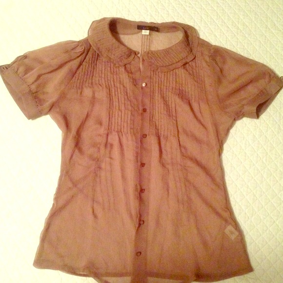 Sheer Brown LUX Top