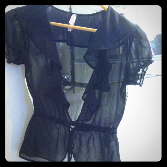 Sheer shirt small