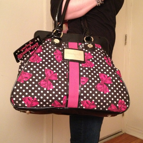 Betseyville Signature Polka-dot Handbag