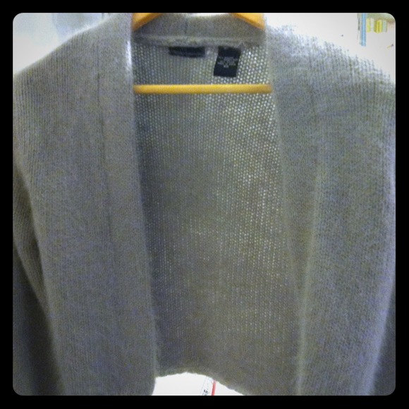 Grey angora rabbit for short jacket