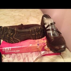 Brown Skechers