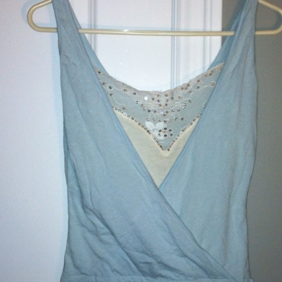 Lace and cotton top
